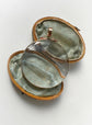 EARLY 19TH CENTURY FACETED GLASS LOCKET
