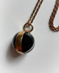 VICTORIAN BANDED AGATE SPHERE LOCKET