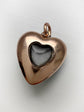 VICTORIAN PAVÉ TURQUOISE & DIAMOND HEART PENDANT