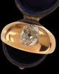 VICTORIAN 18CT GOLD DIAMOND FLUSH SET RING