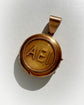 VICTORIAN 15CT GOLD ‘AEI’ LOCKET