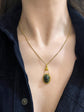 VICTORIAN SCARAB BEETLE PENDANT