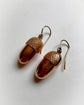 VICTORIAN 18CT GOLD ACORN EARRINGS