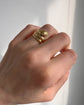 VICTORIAN CHUNKY 18CT GOLD SNAKE RING