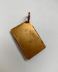 ANTIQUE PEARL & 15CT GOLD HORSE TOKEN PENDANT