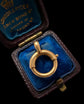 19TH CENTURY FRENCH 18CT GOLD BOLD RING