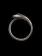 VICTORIAN SILVER SNAKE RING
