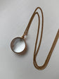 VICTORIAN ROCK CRYSTAL & 18CT GOLD LOCKET