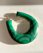 VICTORIAN MALACHITE HORSESHOE PENDANT