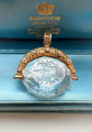 GEORGIAN REGENCY ROCK CRYSTAL SPINNER PENDANT
