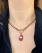 LATE 19TH CENTURY FRENCH ‘AMITIE’ ENAMEL & DIAMOND PENDANT