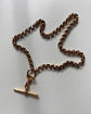 ANTIQUE 18CT GOLD CHUNKY T-BAR & EXTENDER