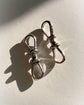 IMMACULATE VICTORIAN 15CT WHITE GOLD DOUBLE DOG CLIP