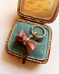 ANTIQUE DOUBLE FOB AGATE PENDANT