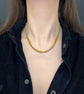 VICTORIAN 15CT GOLD FINE BELCHER CHAIN