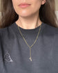 ANTIQUE MINI 9CT GOLD KEY PENDANT