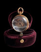VICTORIAN ROCK CRYSTAL & 15CT GOLD POOL OF LIGHT SPHERE PENDANT