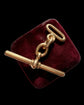 ANTIQUE 18CT GOLD CHUNKY T-BAR & EXTENDER
