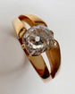 ANTIQUE OLD CUT DIAMOND & 18CT GOLD RING