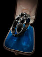 VICTORIAN WHITBY JET ACORN BANGLE