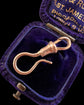 VICTORIAN 9CT GOLD DOG CLIP & HOOK EXTENDER