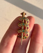 ANTIQUE TRIPLE HORSESHOE & NAIL PENDANT