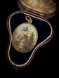 19TH CENTURY SEPIA ‘LOVE TOKEN’ PENDANT