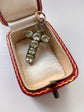 VICTORIAN CHRYSOBERYL CROSS PENDANT