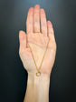 VICTORIAN 18CT GOLD MEDIUM SIZE SPRING BOLT RING