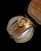 VICTORIAN LARGE ROCK CRYSTAL & 15CT GOLD LOCKET