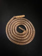 VICTORIAN 15CT GOLD BRAZILIAN / SNAKE LINK CHAIN