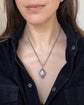 ANTIQUE SAPHIRET FACETED PENDANT