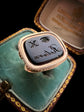 VICTORIAN SNAKE FOB WITH REBUS INTAGLIO