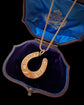 VICTORIAN SUPERSIZED 18CT GOLD & DIAMOND HORSESHOE PENDANT