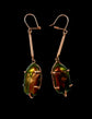 ANTIQUE SCARAB BEETLE EARRINGS