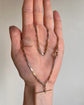 ANTIQUE BI-COLOUR 9CT GOLD & PLATINUM ALBERT CHAIN