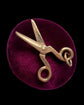 VINTAGE 9CT GOLD MINI SCISSORS PENDANT