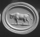‘BURCH’ BULL INTAGLIO PENDANT
