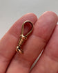 LARGE 9CT GOLD DOGCLIP