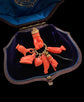 19TH CENTURY CORAL HAND PENDANT