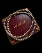 LATE VICTORIAN SILVER BALL CHAIN NECKLACE
