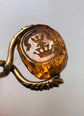 19TH CENTURY SNAKE SPINNER PENDANT