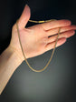 VICTORIAN 15CT GOLD BRAZILIAN / SNAKE LINK CHAIN
