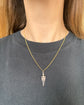 VICTORIAN SILVER PEG DOLL PENDANT