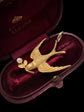 VICTORIAN 15CT GOLD SWALLOW BIRD PENDANT