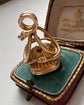 EARLY 19TH CENTURY TRIPLE SNAKE FOB PENDANT