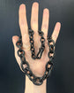 VICTORIAN SUPERSIZED VULCANITE BELCHER CHAIN