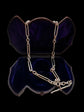 ANTIQUE SILVER PAPERCLIP ALBERT CHAIN