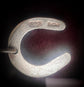 EQUESTRIAN SILVER HORSESHOE BRACELET