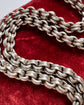 EARLY 20TH CENTURY CHUNKY SILVER BIKER CHAIN